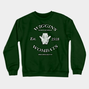 Wiggins Wombats Vintage Look Crewneck Sweatshirt